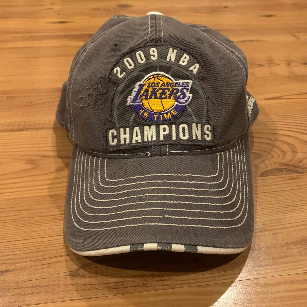 Los Angeles Lakers 2009 NBA Championship Hat
